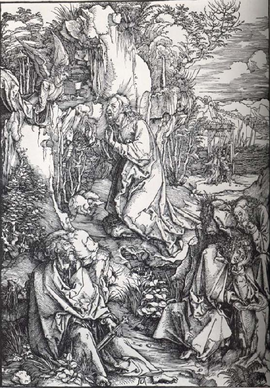 Albrecht Durer Agony in the Garden